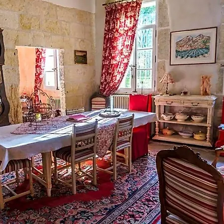 Mas Des Carnassoles לינה וארוחת בוקר